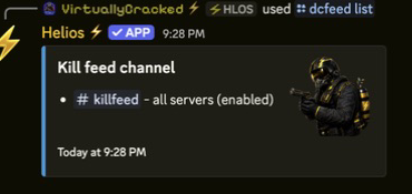 Discord killfeed channel list