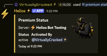 Premium status result in Discord